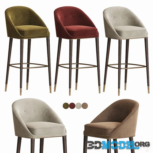 Malay Bar Stool Brabbu