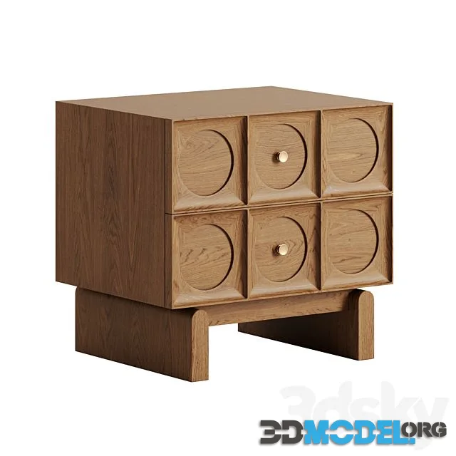 Marcel Bedside Table by Soho Home