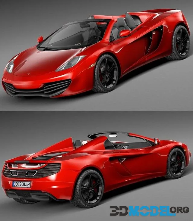McLaren MP4-12C Spider 2013 (PBR)