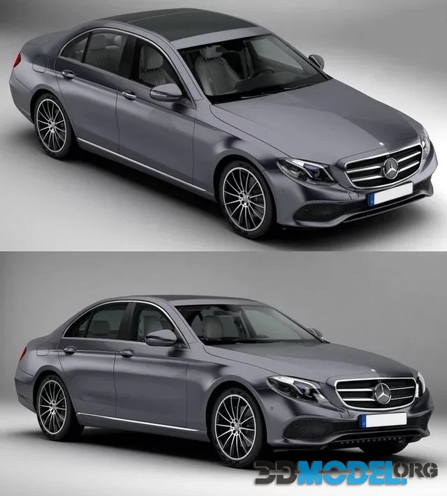 Mercedes E Class Avantgarde 2017 (PBR)