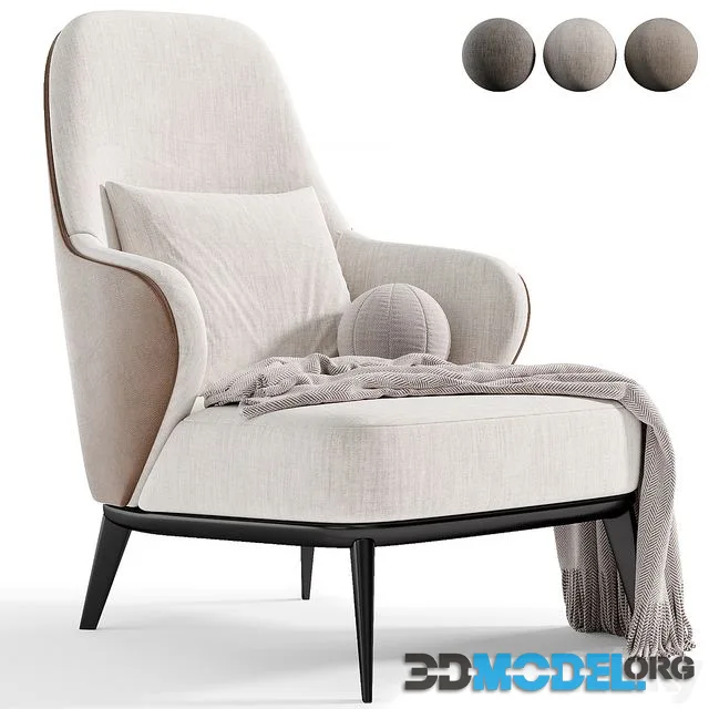 Minotti Leslie Armchair By Minotti