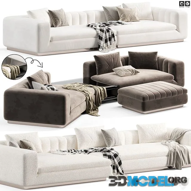 Minotti Riley 2-Seater Sofa