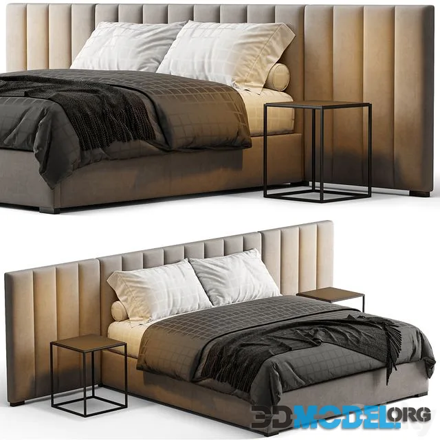 MODENA FABRIC VERTICAL EXTENDED BED