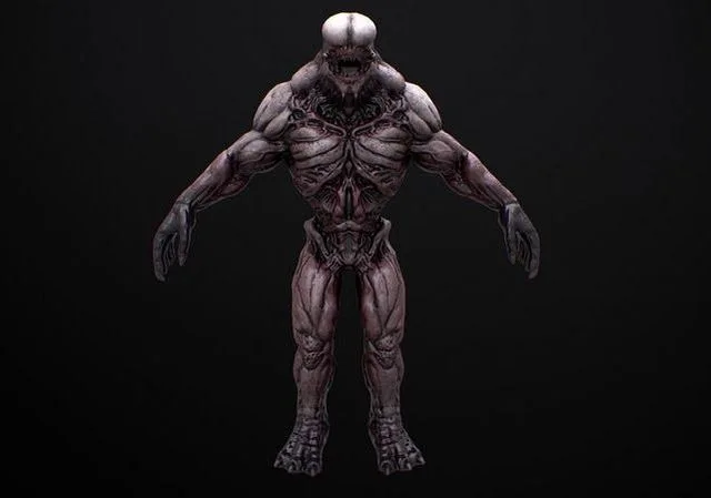 Mutant Boss Low-poly (PBR)