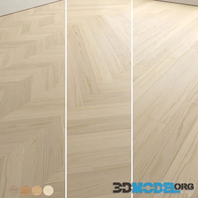 Pine wood flooring and parquet Set 53