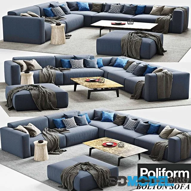 Poliform_Bolton Sofa_corner sofa_Tribeca_Dama