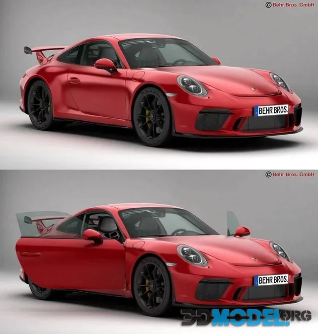Porsche 911 GT3 2018 (PBR)
