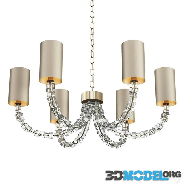 Porta Romana Round Lartigue chandelier