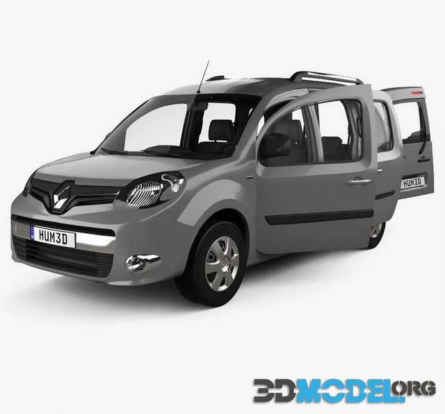 Renault Kangoo with HQ interior 2017 (PBR)