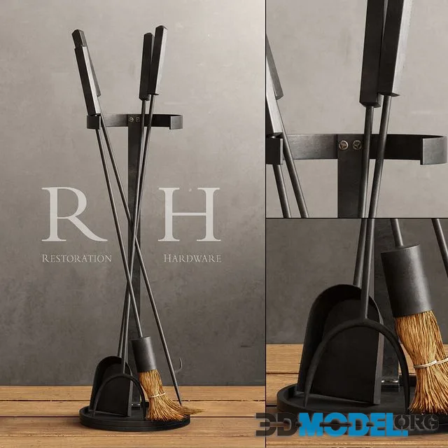 RH INDUSTRIAL HEARTH TOOL SET