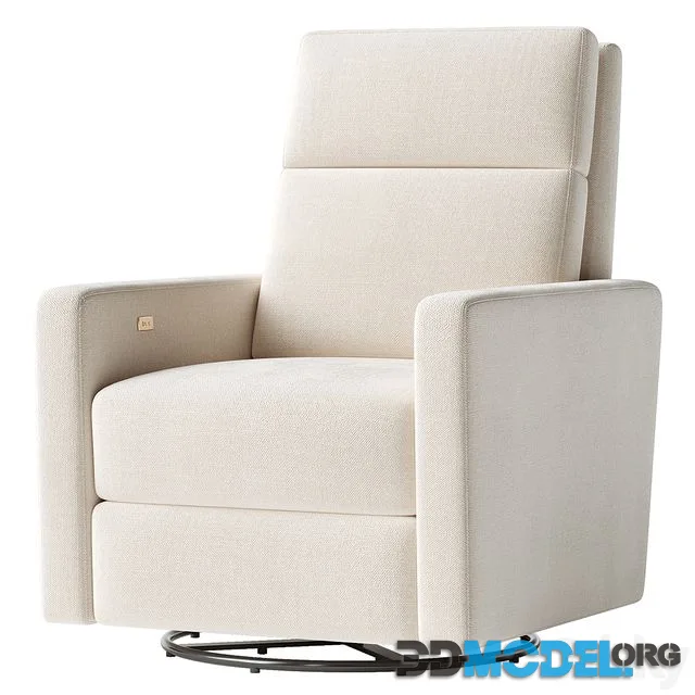 Rixby Natural Nursery Power Recliner