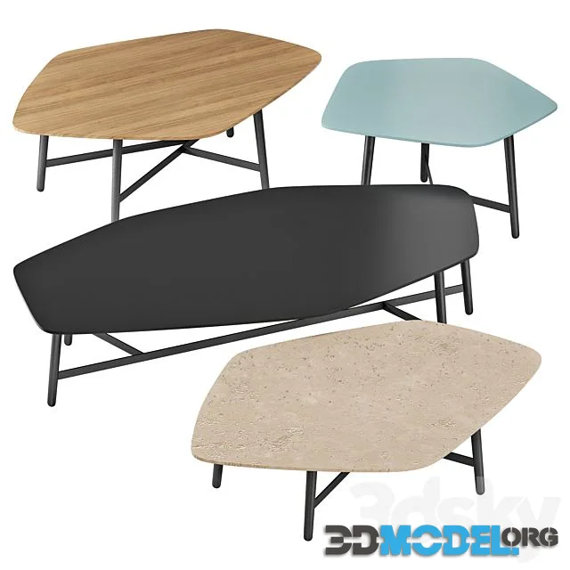 Roche Bobois Quintet Cocktail Table