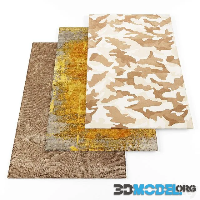 3D Model – rugs modern