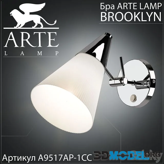 Sconce Arte Lamp Brooklyn A9517AP-1CC