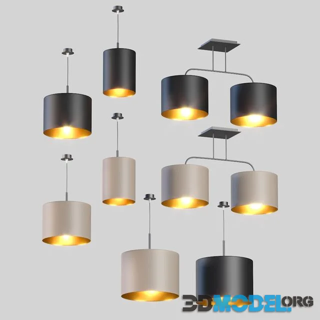 Sconce with glass shade