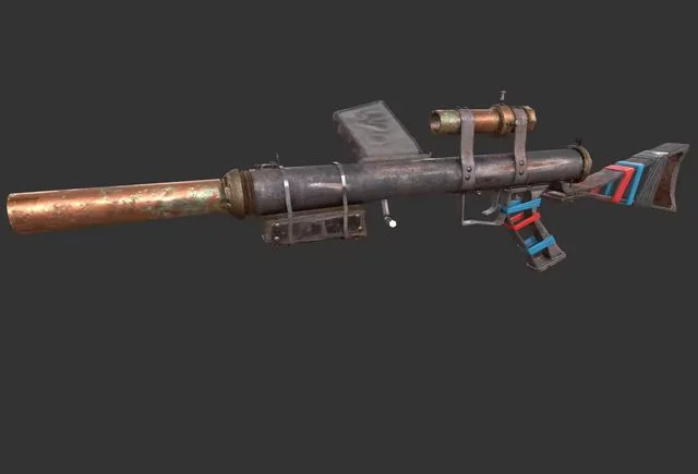 Scrap Metal Gun (PBR)