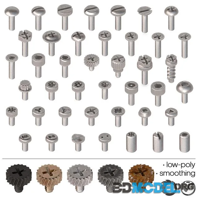 Screws, bolts - Set-2
