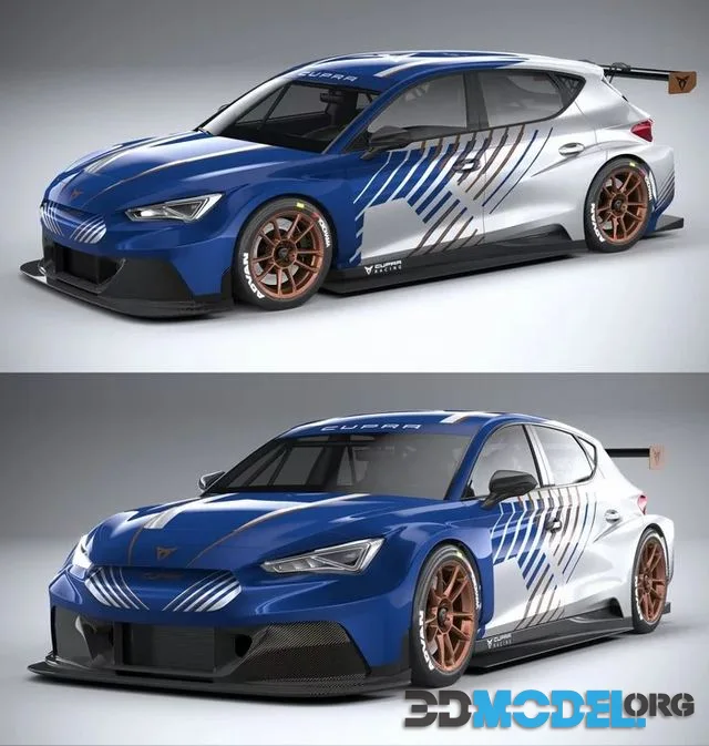 Seat Leon Cupra e-Racer 2021 (PBR)