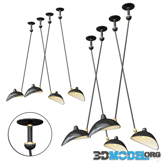 Serge Mouille Pendants