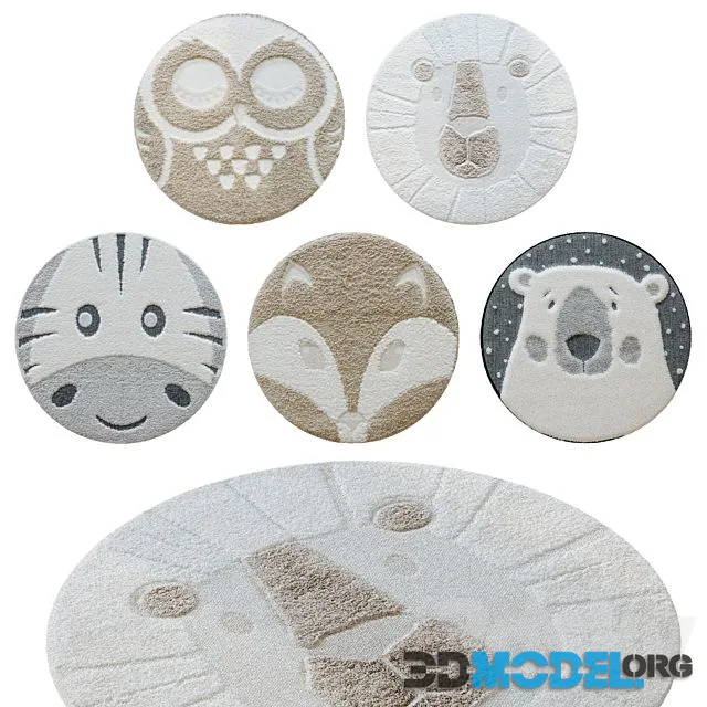 Set of Childrens Carpets Benuta