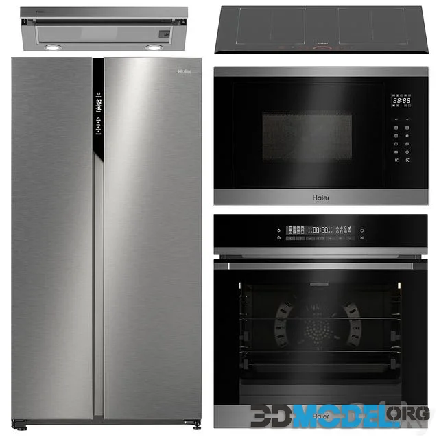 Set of kitchen appliances Haier 2