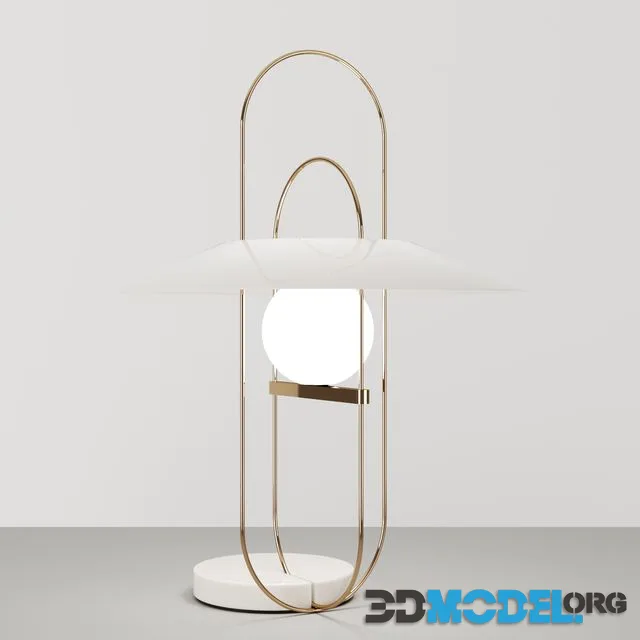 Setareh table lamp by Fontana Arte