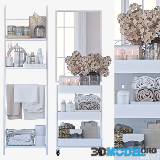 Shelving in the bathroom 12