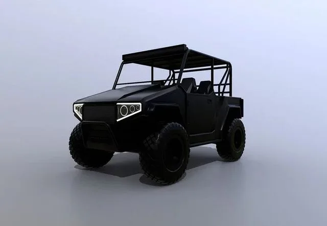 Side by Side Low-poly (PBR)