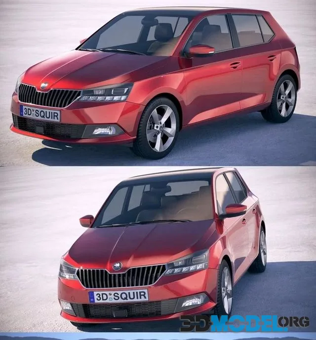Skoda Fabia 2019 (PBR)