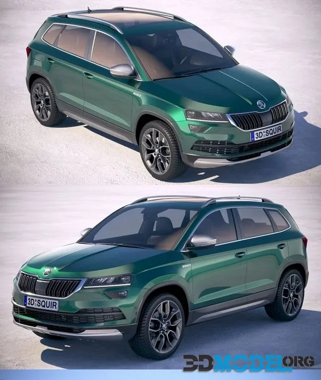 Skoda Karoq Scout 2019 (PBR)
