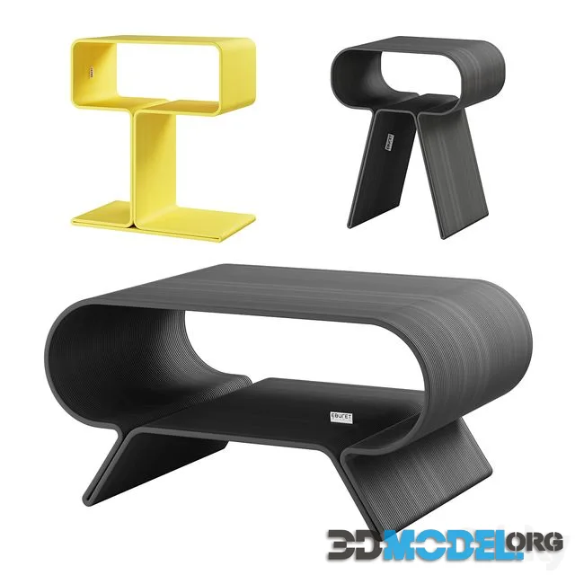 Table set Eburet Styul NLO Myshono