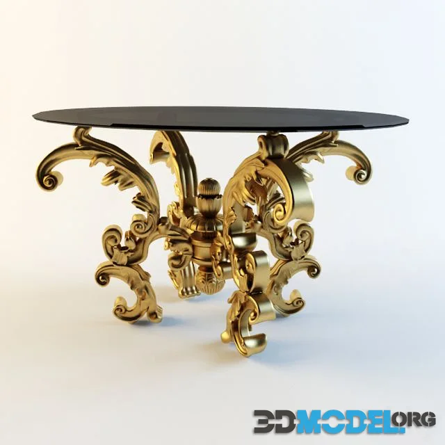 tea and coffee table (oval)