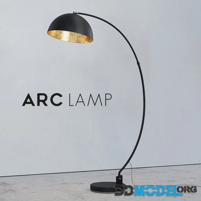 The Arc Black Floor Lamp