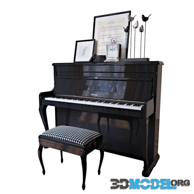 The piano Weinbach, banquet and decor