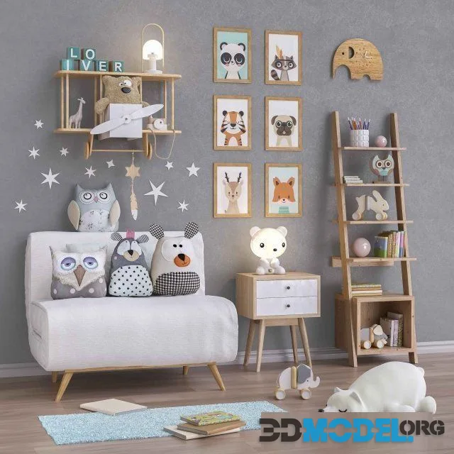 Toys and furniture set 33