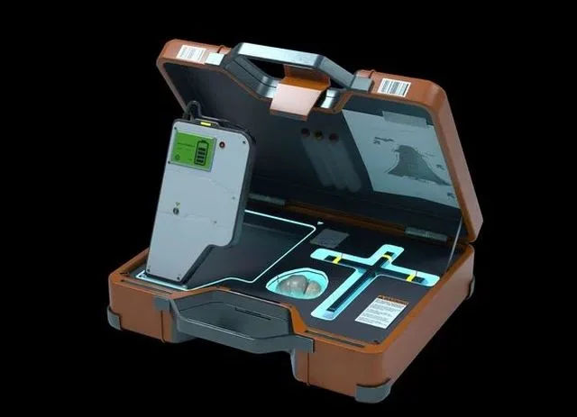 Vampire Killing Kit Sci-Fi Cyberpunk Low-poly (PBR)