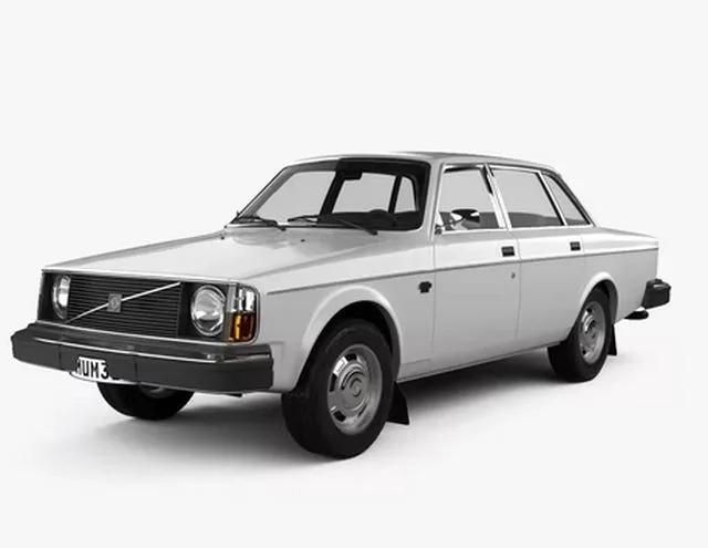 Volvo 244 sedan 1975