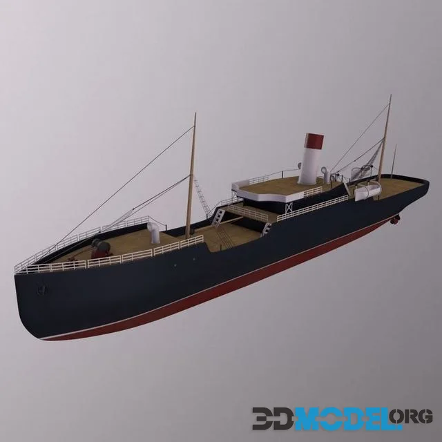 Watercraft britannia steamship (PBR)