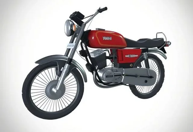 Yamaha RX 100 Motorcycle (PBR)