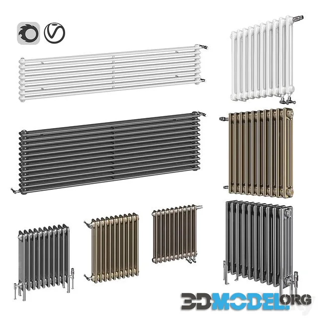 Zehnder Charleston 2С 3С 4С (Set 01)