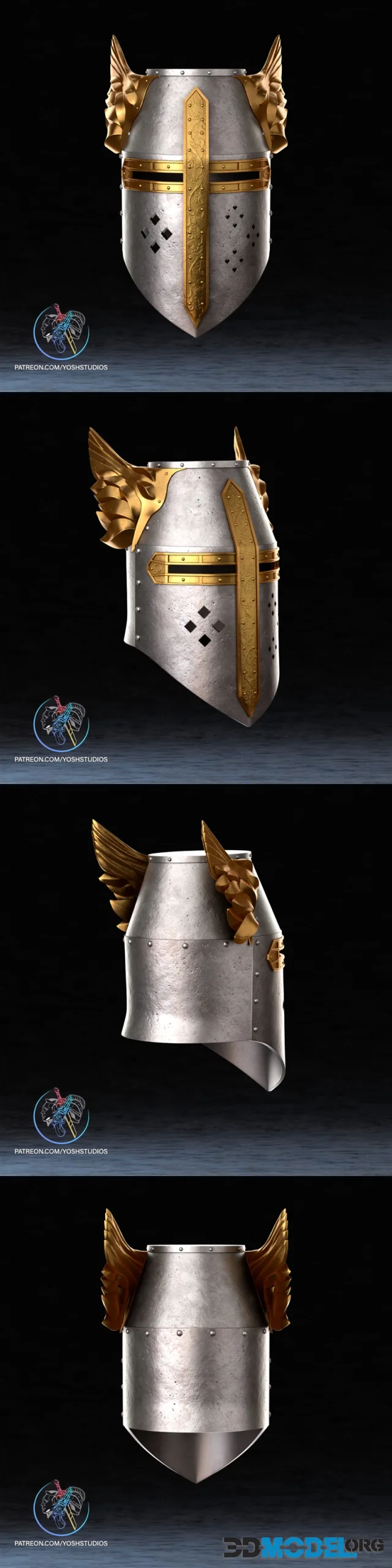 Oblivion Crusader Helmet – Printable