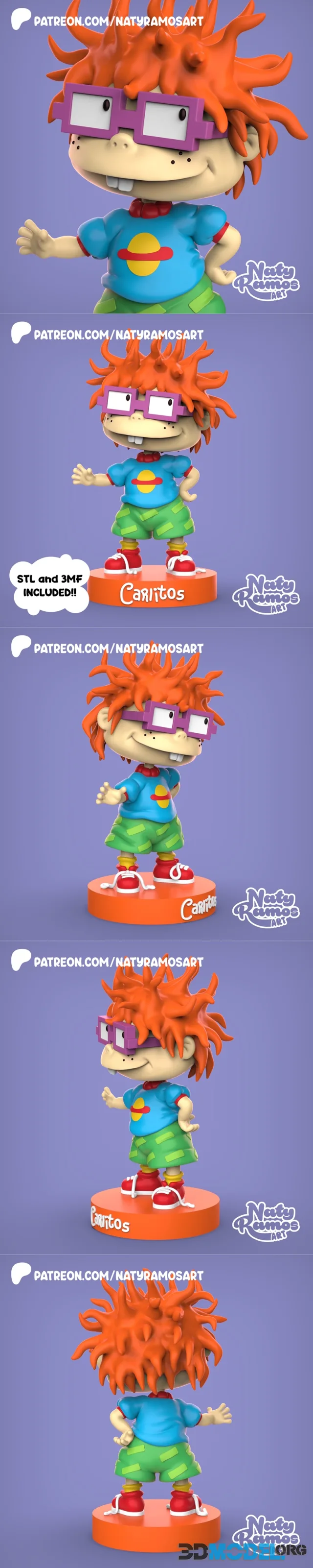 Carlitos - Rugrats – Printable