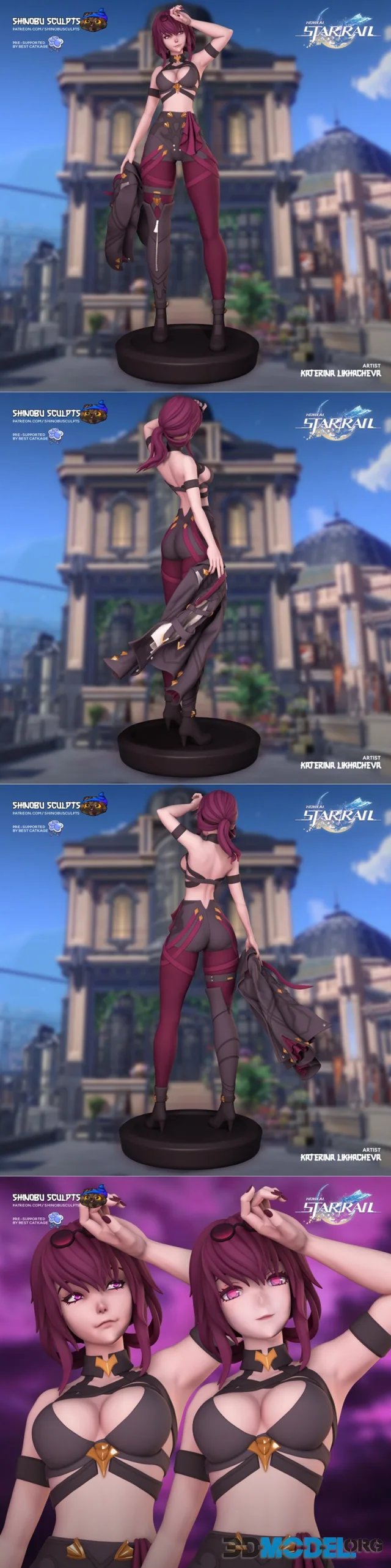 Shinobu Sculpt - Kafka – Printable