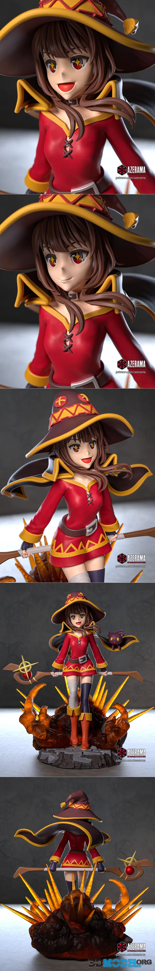 Azerama - Konosuba - Megumin – Printable