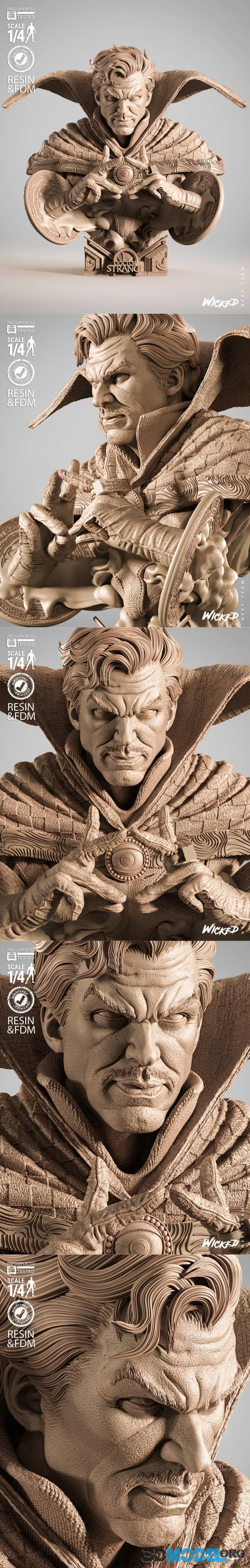 WICKED - Dr Strange Portrait Bust – Printable