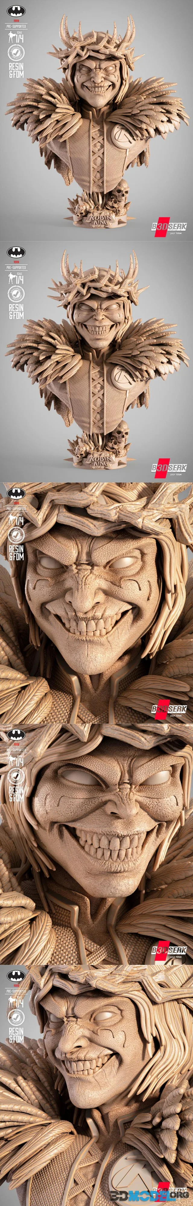 B3DSERK - Robin King Portrait Bust – Printable