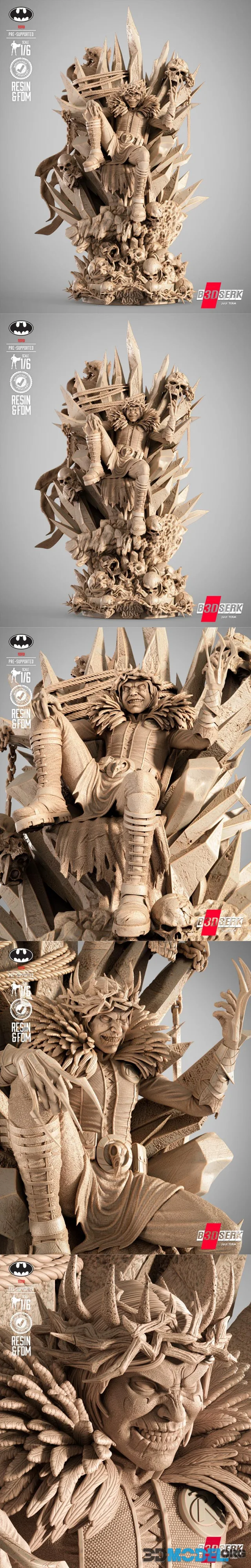 B3DSERK - Robin King Sculpture – Printable
