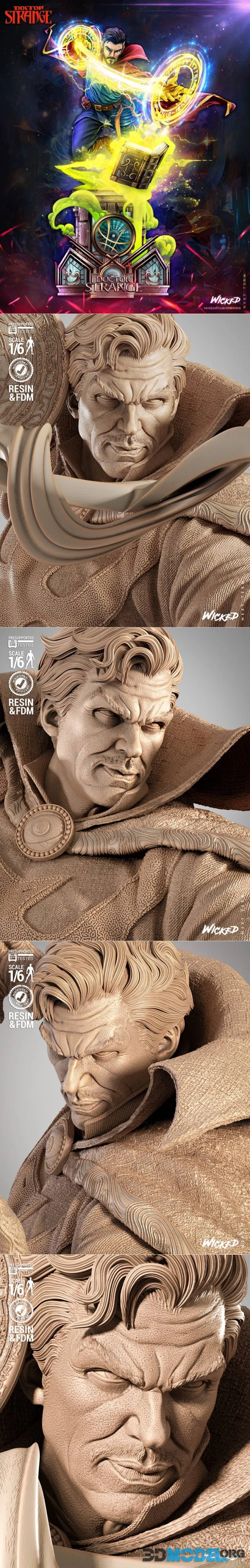 WICKED - Dr Strange Sculpture – Printable
