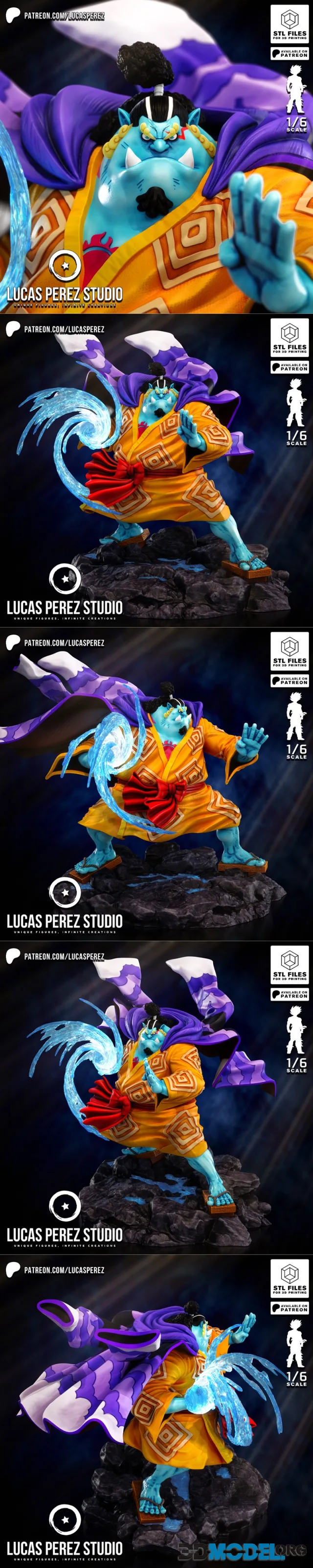 Lucas Perez - Jinbe el Caballero del Mar – Printable