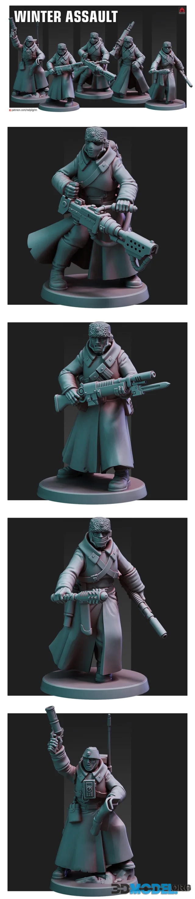 Winter Assault – Printable